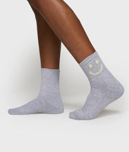 Lade das Bild in den Galerie-Viewer, 10DAYS AMSTERDAM Socks Smile Light Grey
