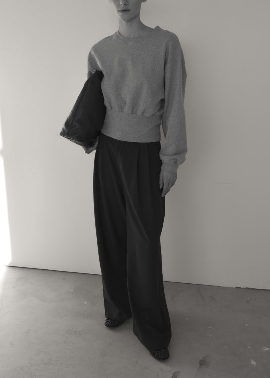 CLUB L'AVENIR Sweater Selina'CL - Grey Melee
