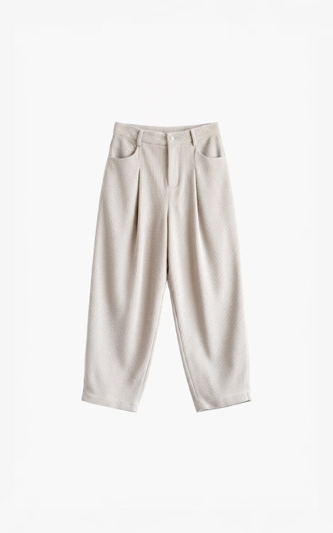 AIMEE THE LABEL SanDiegoW6 Ribcord Hose - Taupe