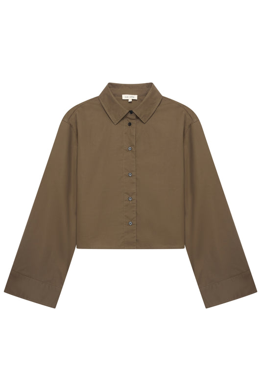 CLUB L'AVENIR Bluse Miyo'CL - Walnut