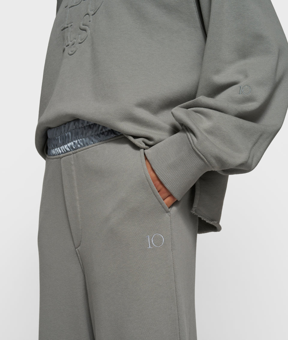 10DAYS AMSTERDAM Wide Jogger Light Graphit