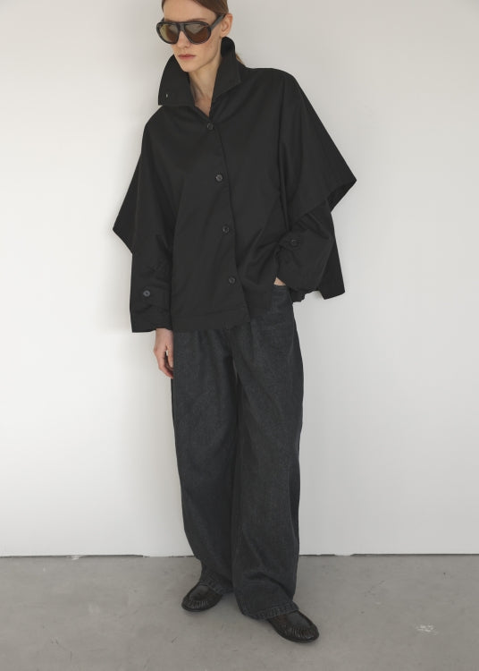 CLUB L'AVENIR Trenchcoat Hanay'CL Black