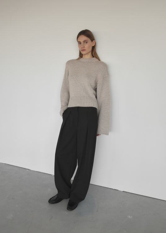 CLUB L'AVENIR Pullover Huda'CL Sand Melee