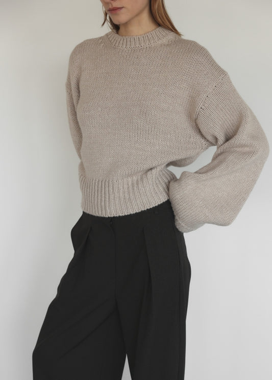 CLUB L'AVENIR Pullover Huda'CL Sand Melee