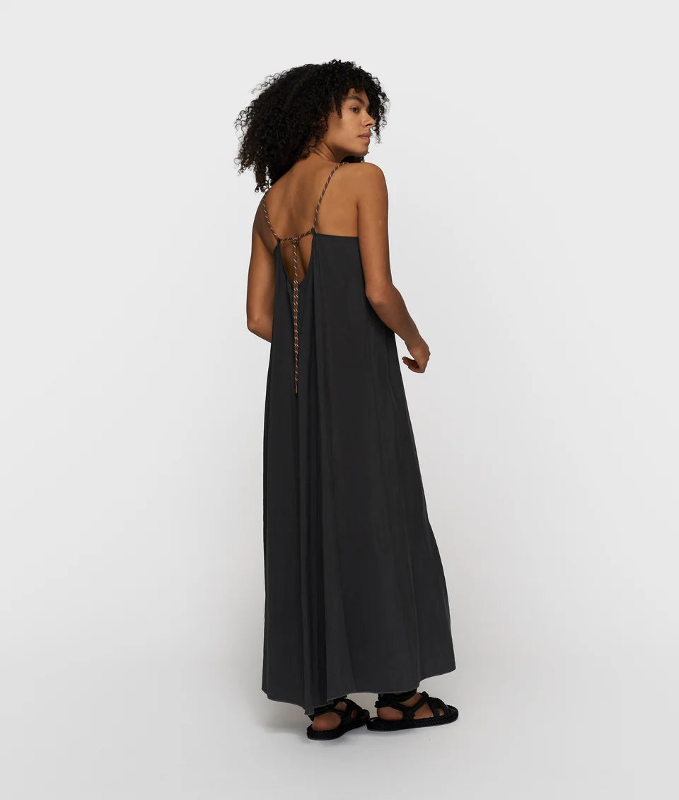 10 DAYS AMSTERDAM Strappy Dress Modal Black