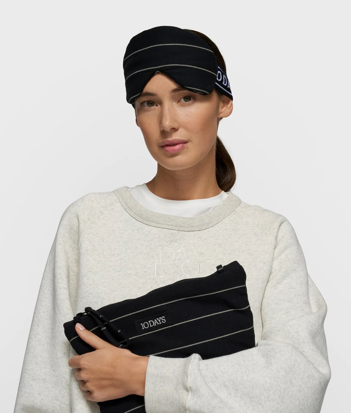 10DAYS AMSTERDAM First Class Clutch Medium Black