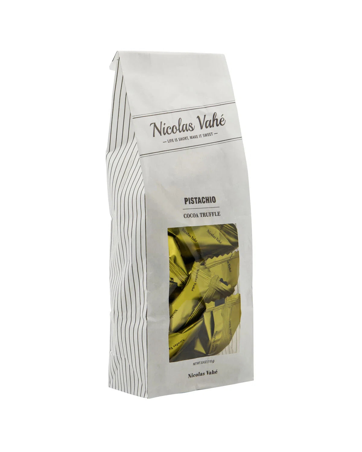 NICOLAS VAHE Cocoa Trüffel mit Pistazien und Crunch