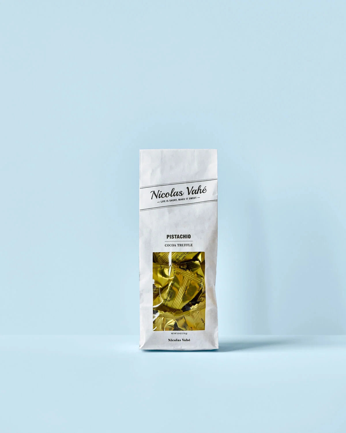 NICOLAS VAHE Cocoa Trüffel mit Pistazien und Crunch