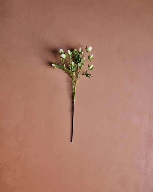 HOUSE DOCTOR Kunstzweig Eryngium, weiß