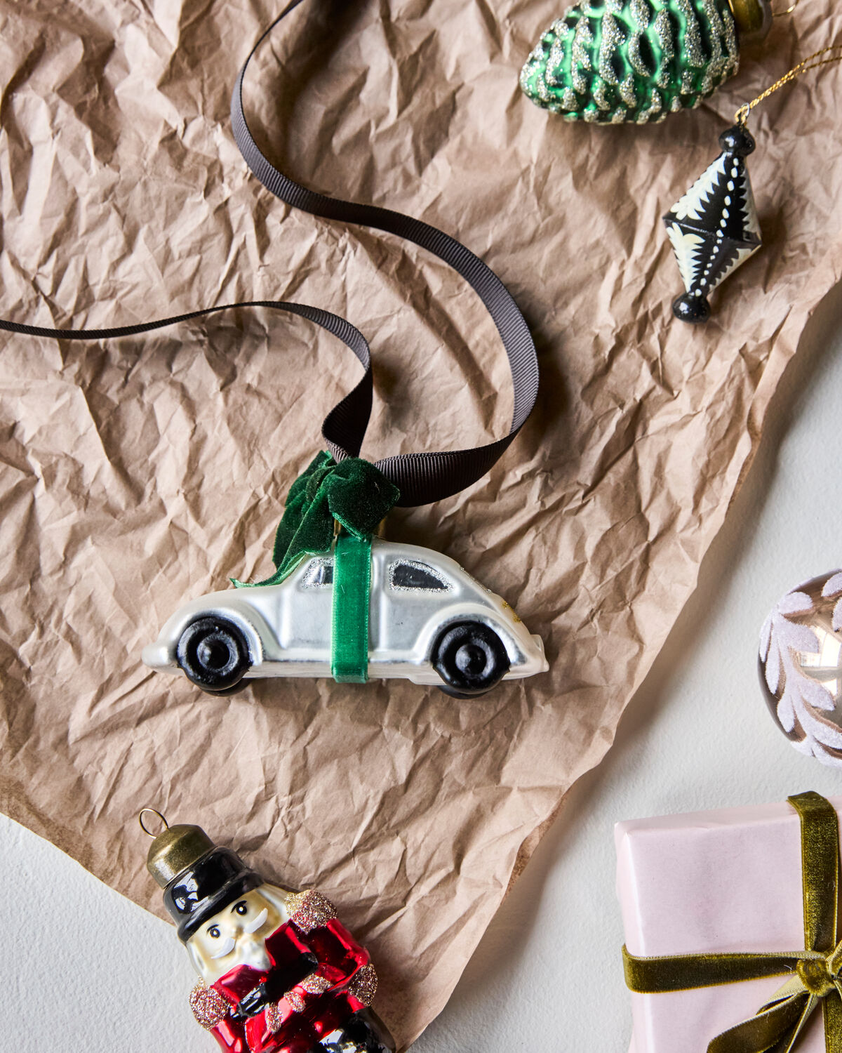 HOUSE DOCTOR Weihnachtsschmuck HD Car Silber