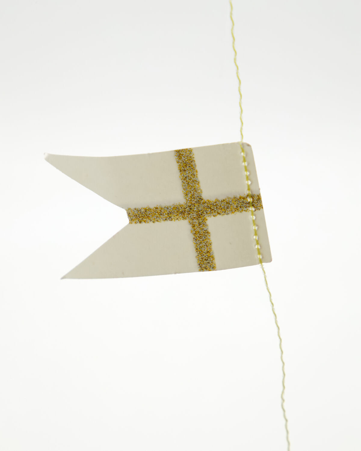 HOUSE DOCTOR Girlande HD Flags Weiß, Champagner