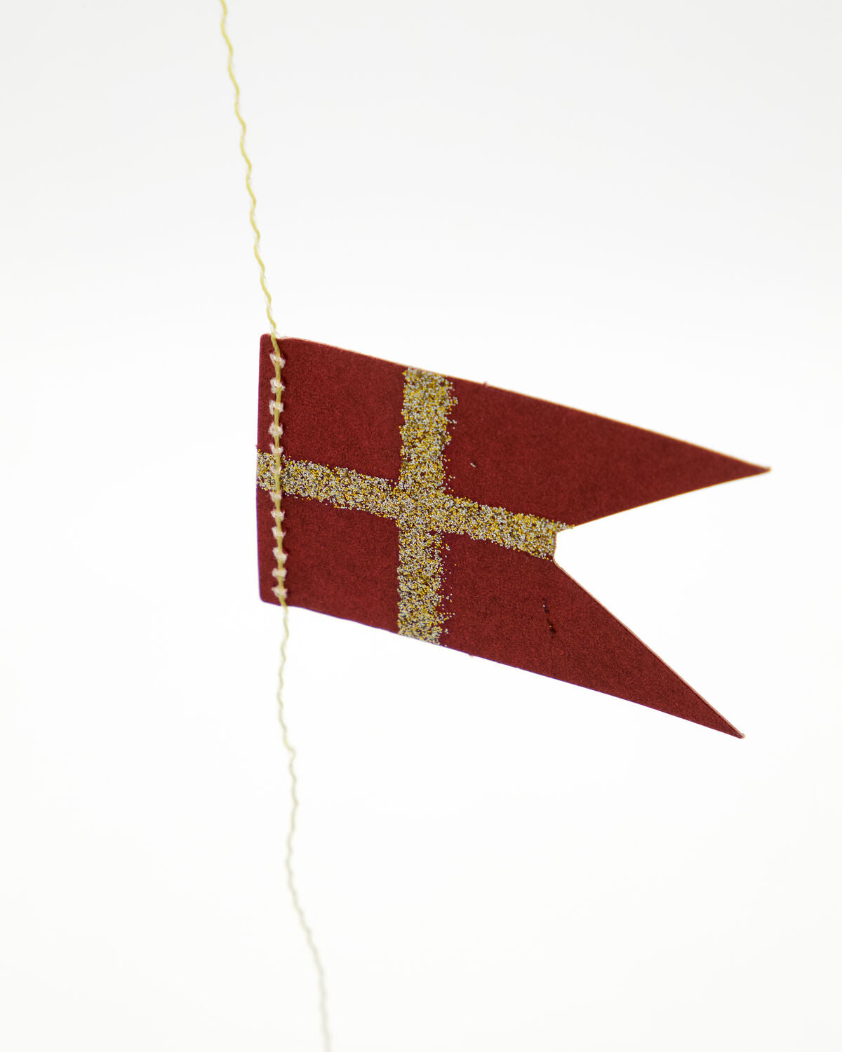 HOUSE DOCTOR Girlande HD Flags Rot, Champagner