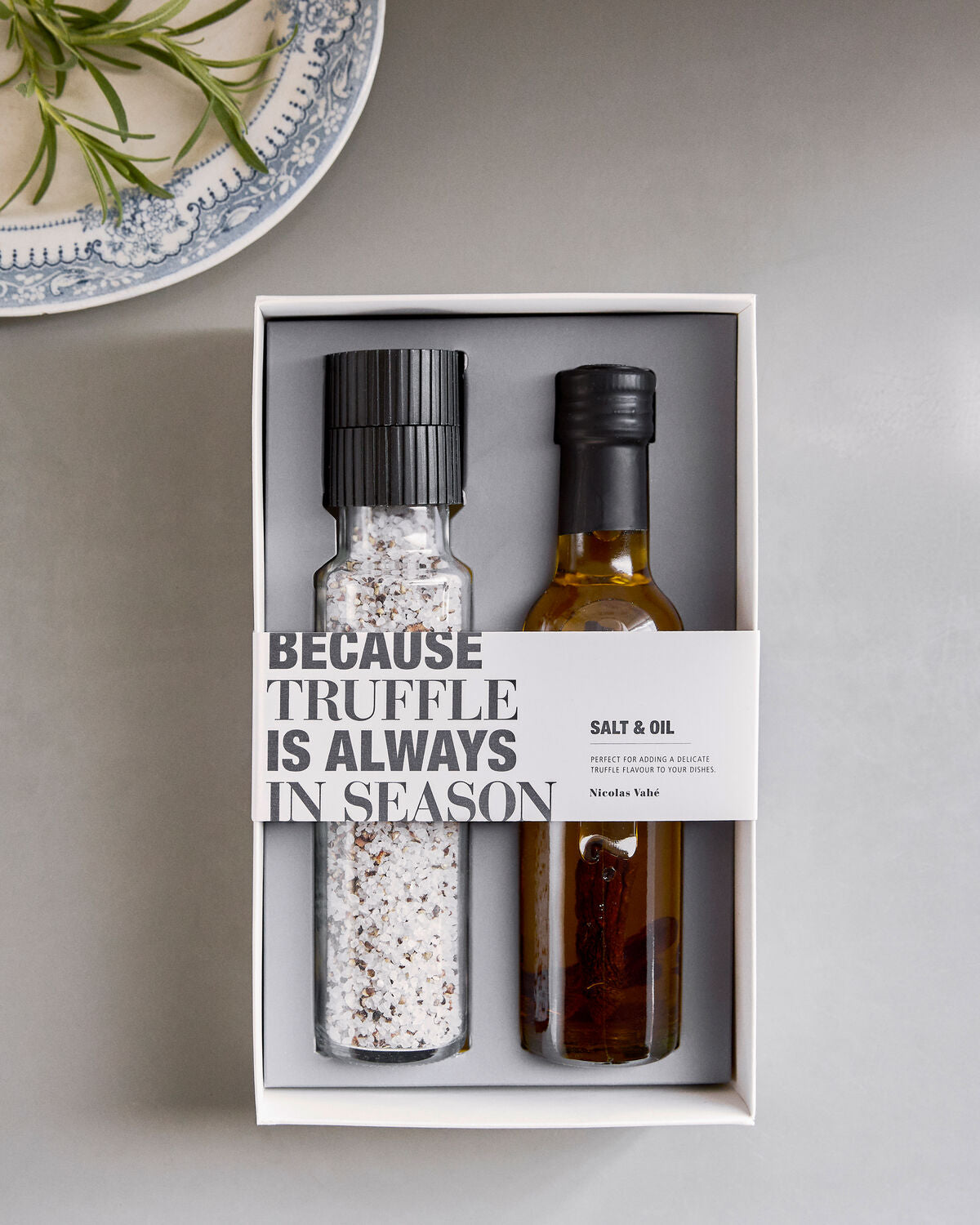 NICOLAS VAHE Gift Box, Salt & Oil, Because Truffle is always in Season