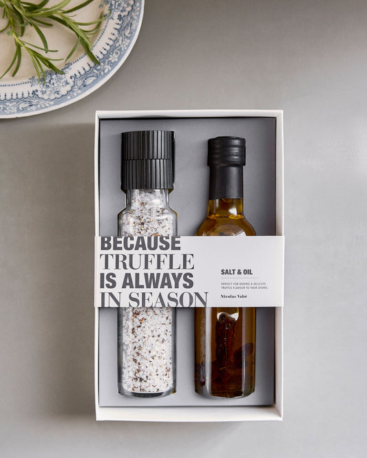 NICOLAS VAHE Gift Box, Salt & Oil, Because Truffle is always in Season
