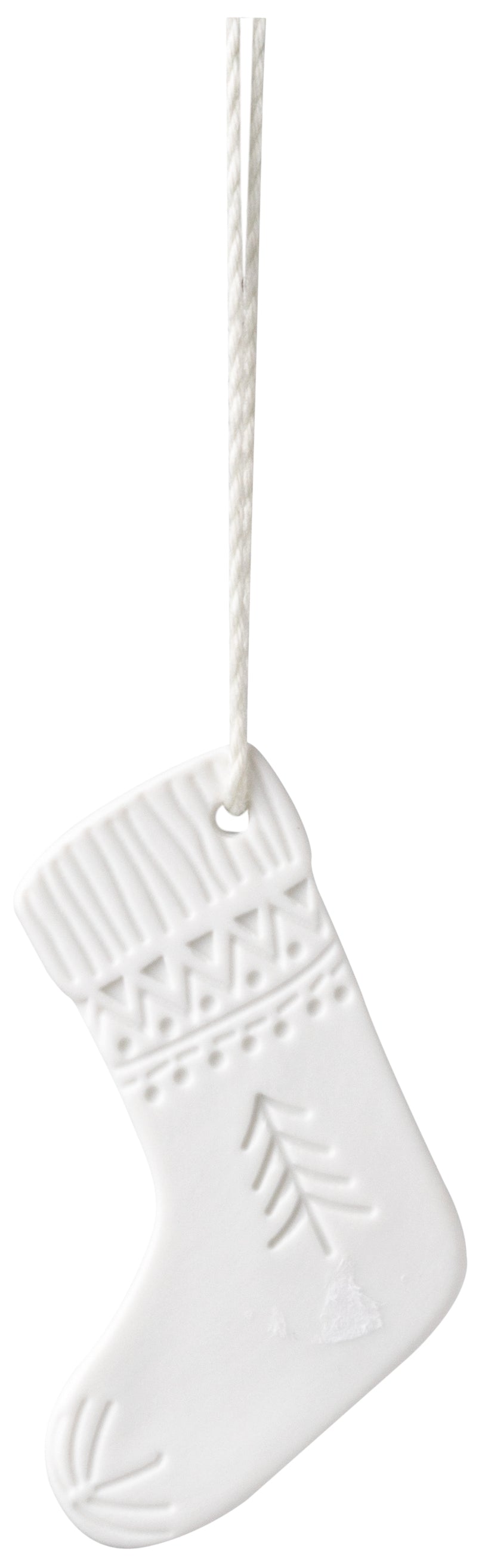 RAEDER DESIGN Porzellananhänger Wintergarderobe Socke