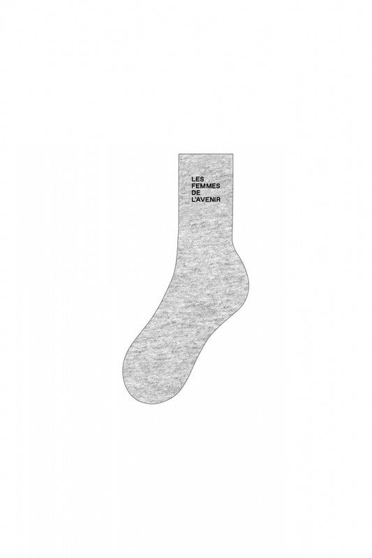 CLUB L'AVENIR Socken Yin Yang'CL Grey