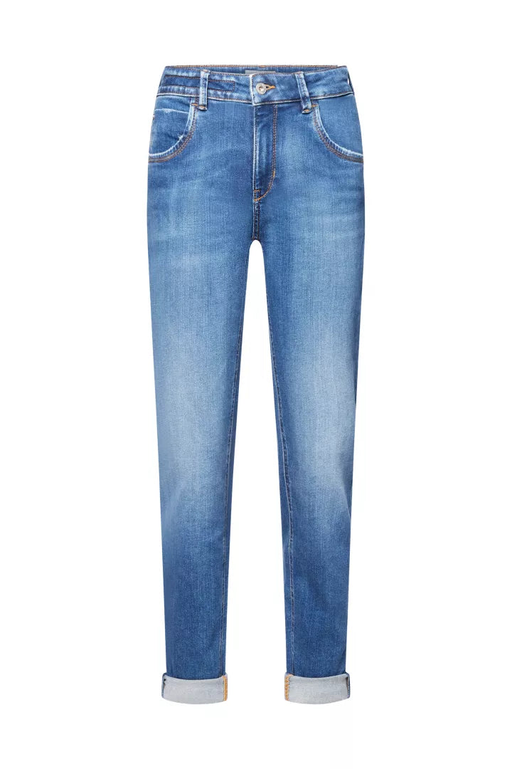 DRYKORN Jeanshose Like - Mid Blue Washed