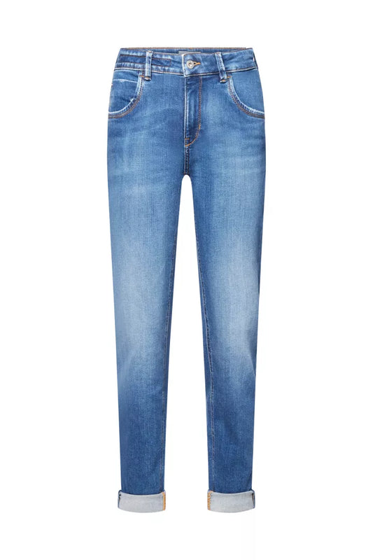 DRYKORN Jeanshose Like - Mid Blue Washed