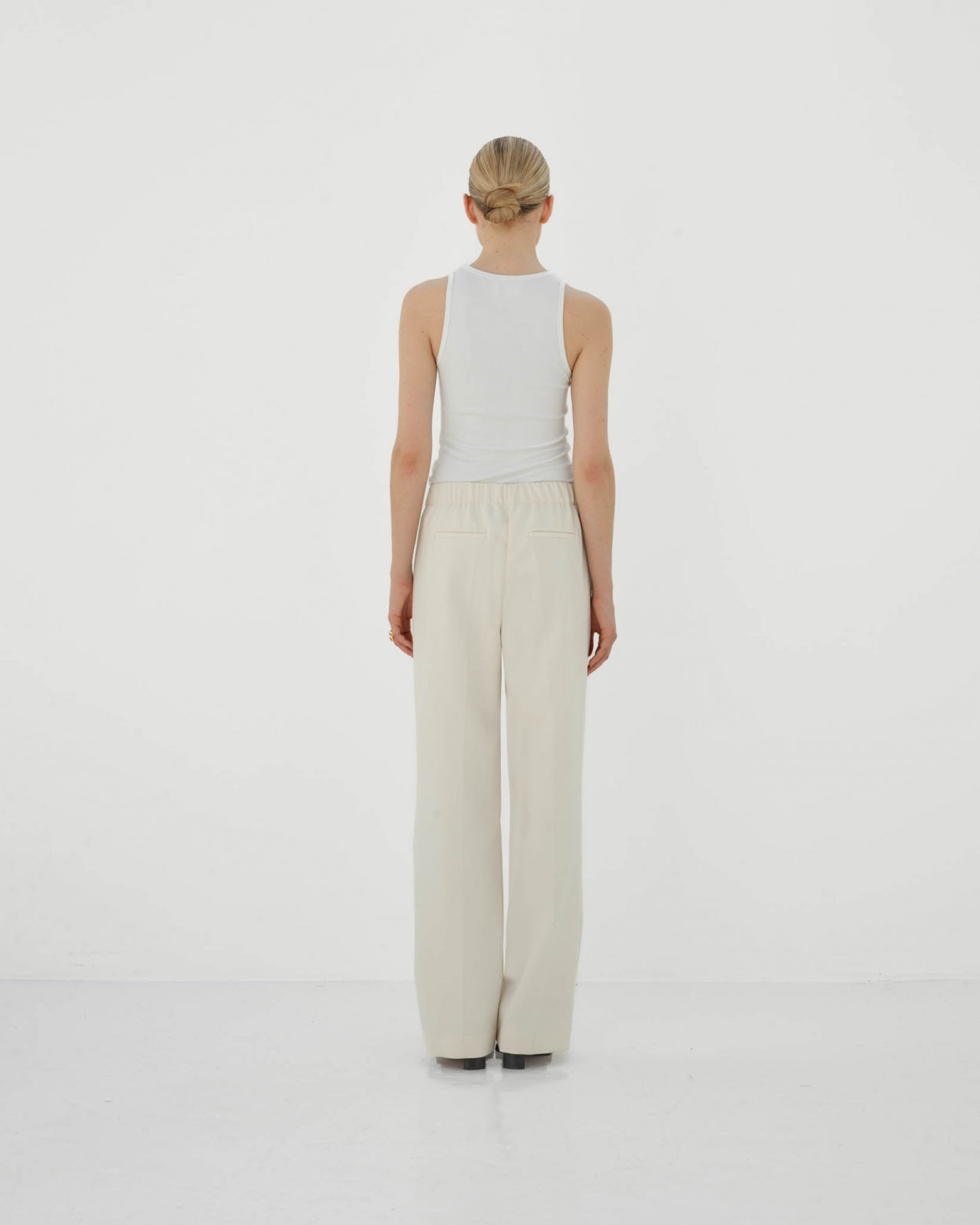 CLUB L'AVENIR Wide Pants - Hose Flo'CL Off White