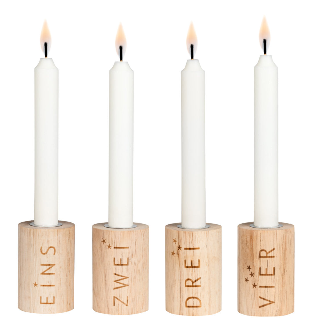 RAEDER DESIGN Adventslicht Set aus 4