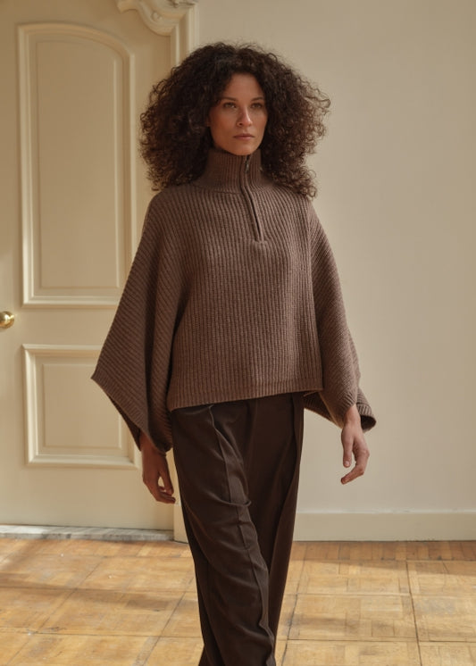 CLUB L'AVENIR Pullover Saga'CL Taupe