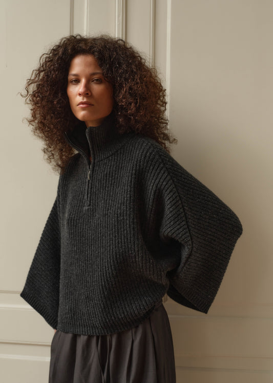 CLUB L'AVENIR Pullover Saga'CL Dark Grey