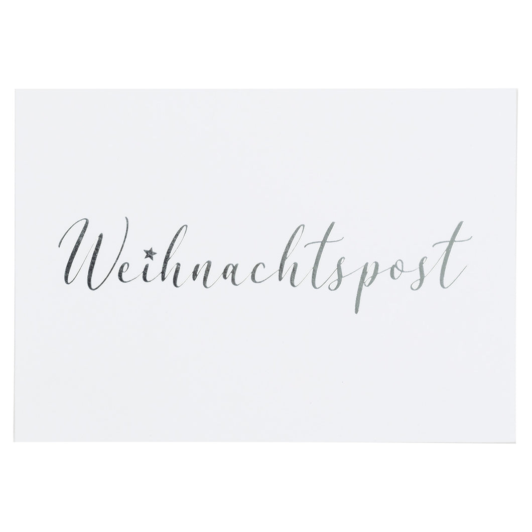 RAEDER DESIGN Weihnachtswunschkarte Weihnachtspost