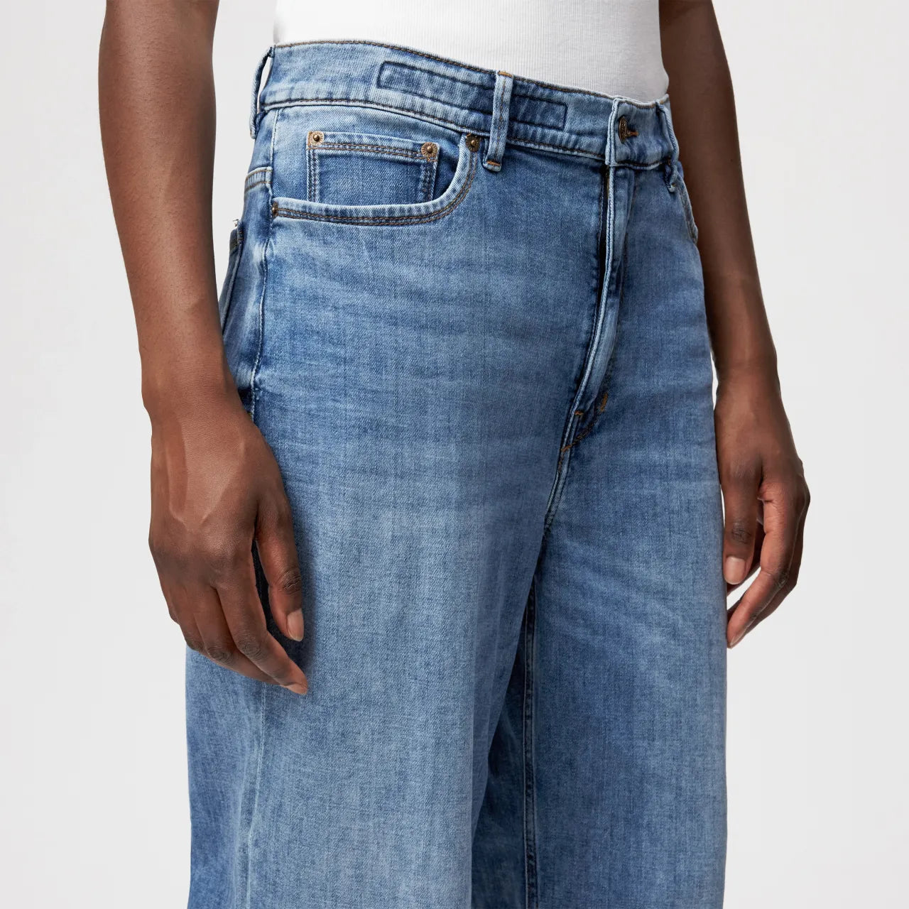 DRYKORN Damen Jeans Flown Blue
