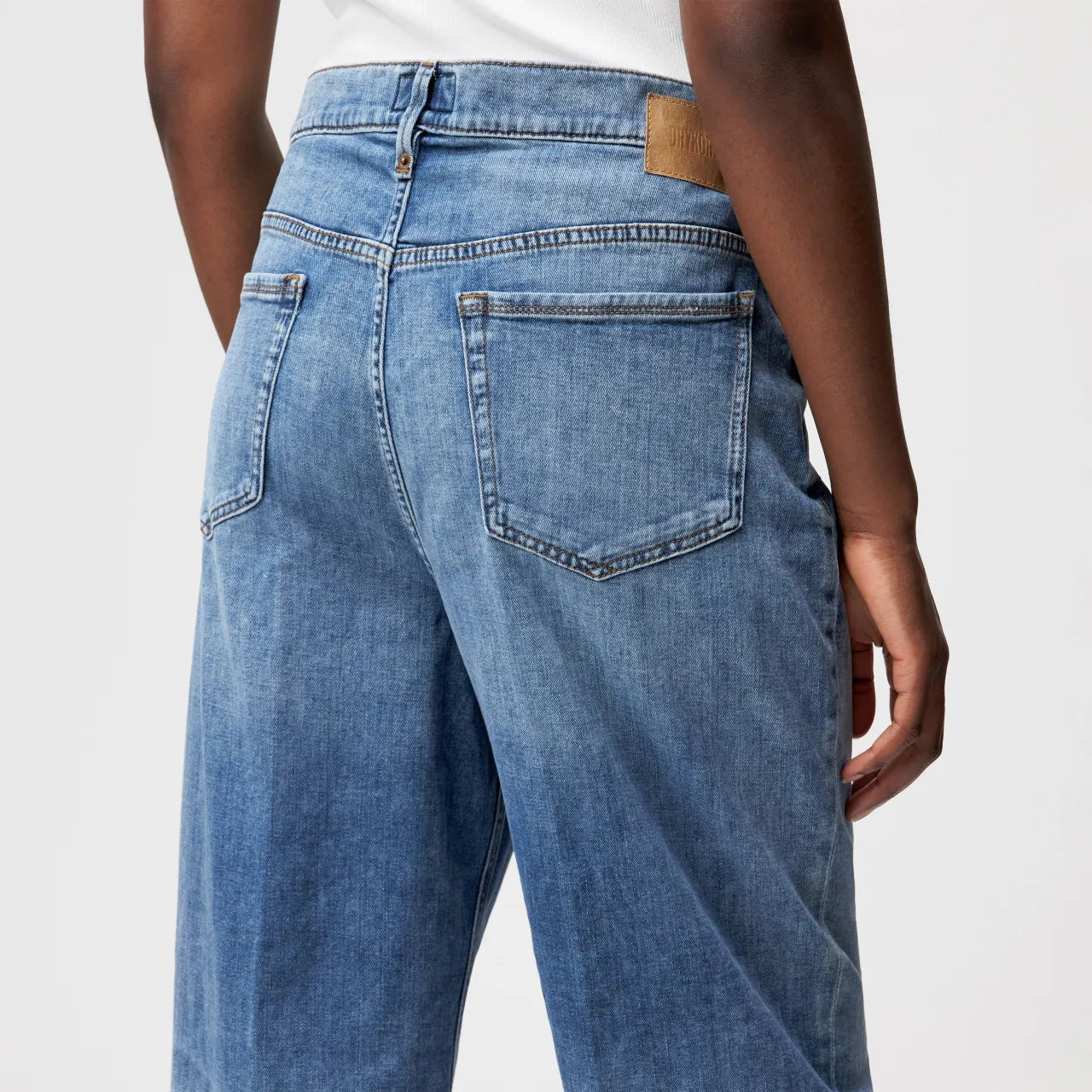 DRYKORN Damen Jeans Flown Blue