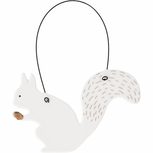 RAEDER DESIGN Wintertier Anhänger Eichhörnchen