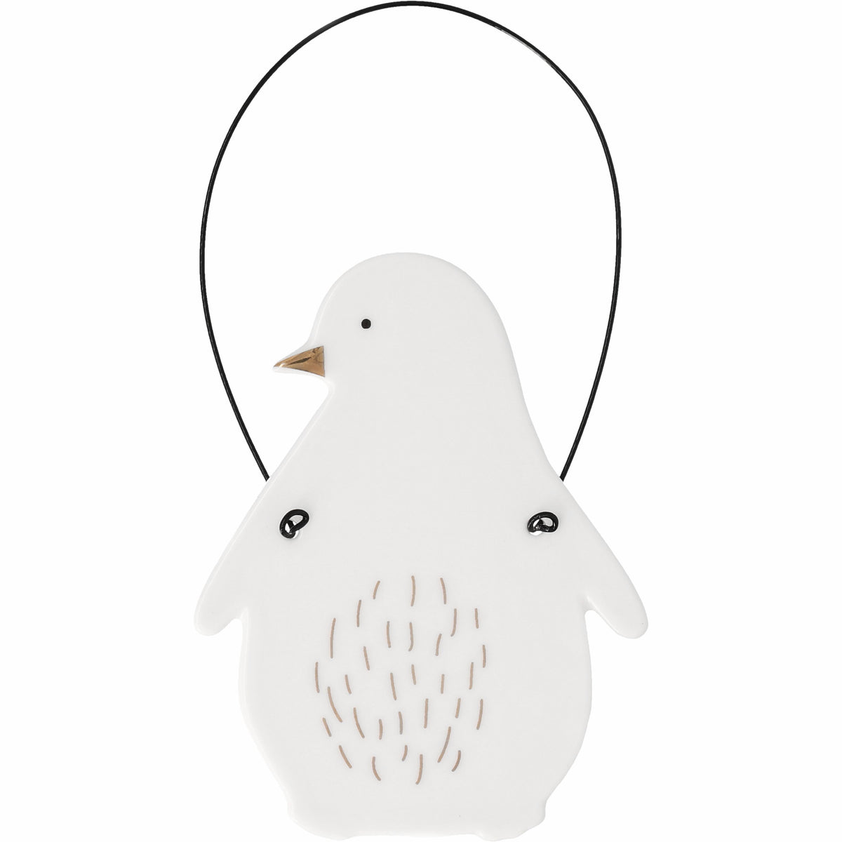 RAEDER DESIGN Wintertier Anhänger Pinguin