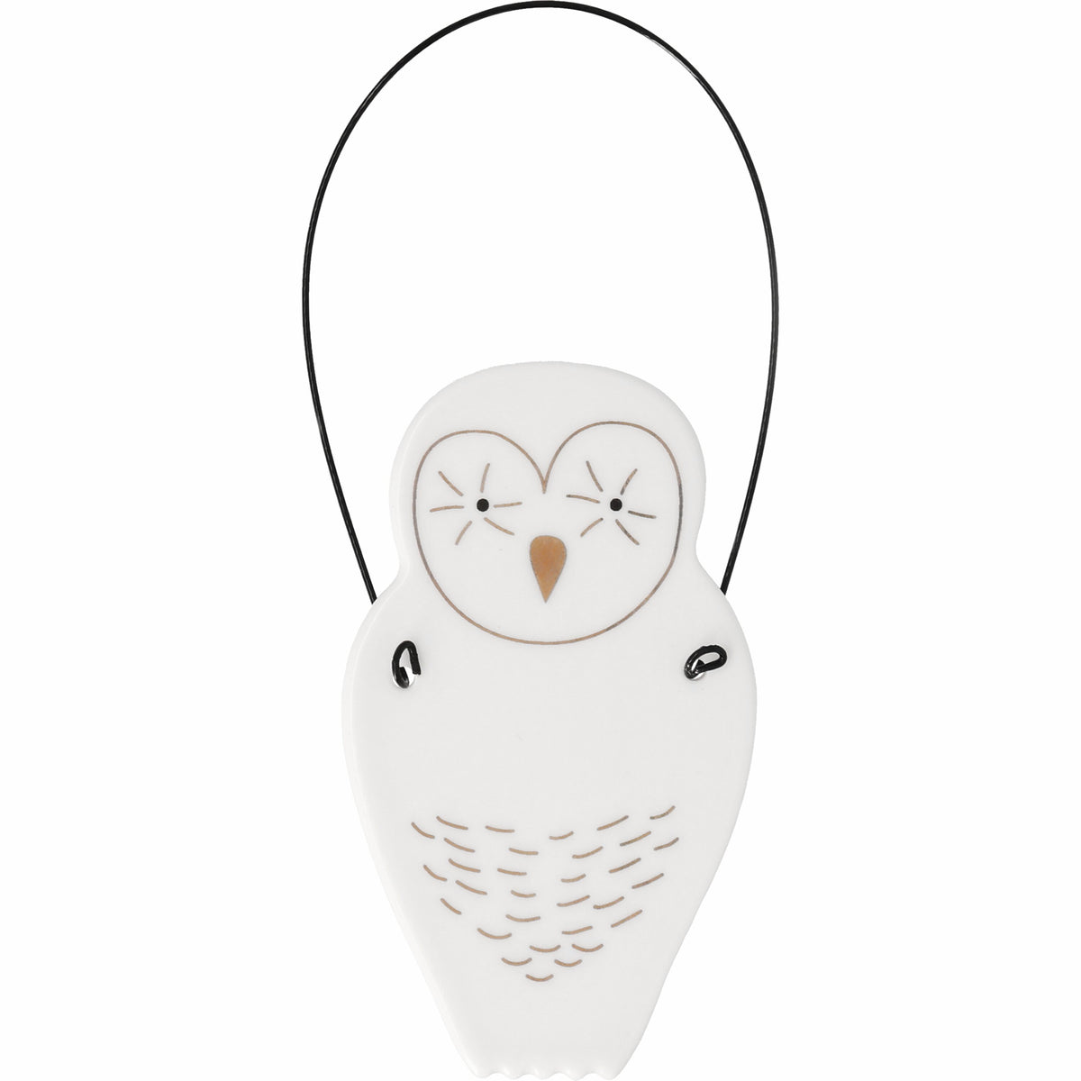 RAEDER DESIGN Wintertier Anhänger Eule