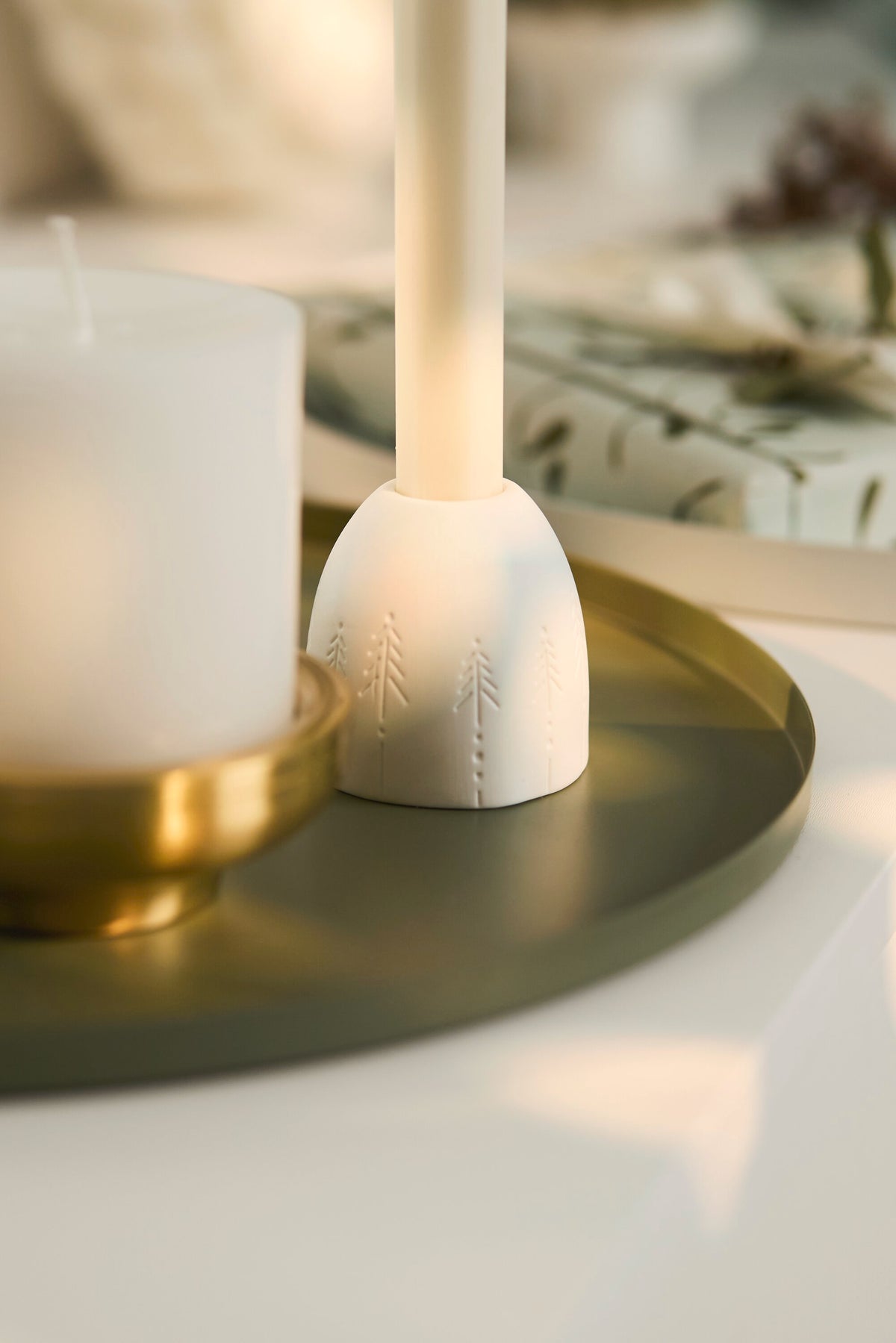 RAEDER DESIGN Kerzenhalter Mixed Tannen