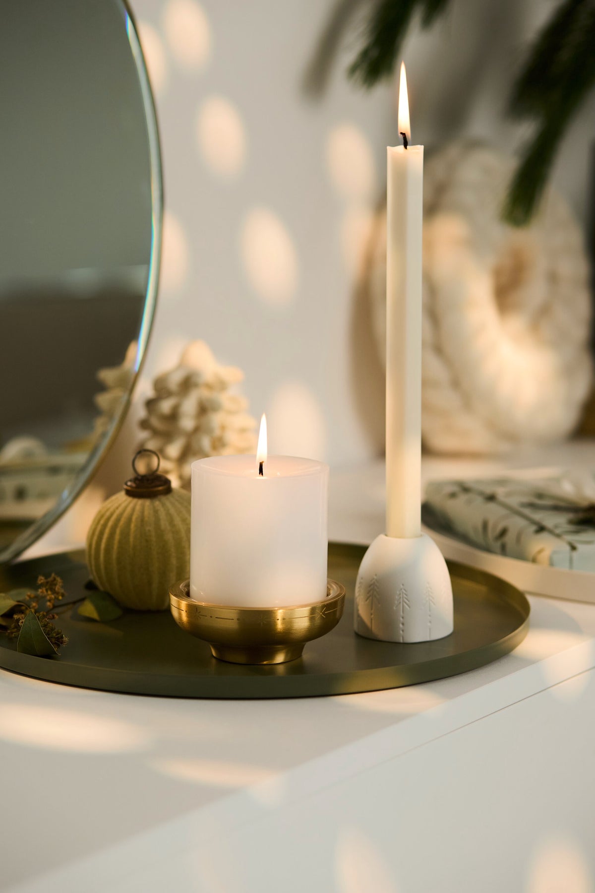 RAEDER DESIGN Kerzenhalter Mixed Tannen