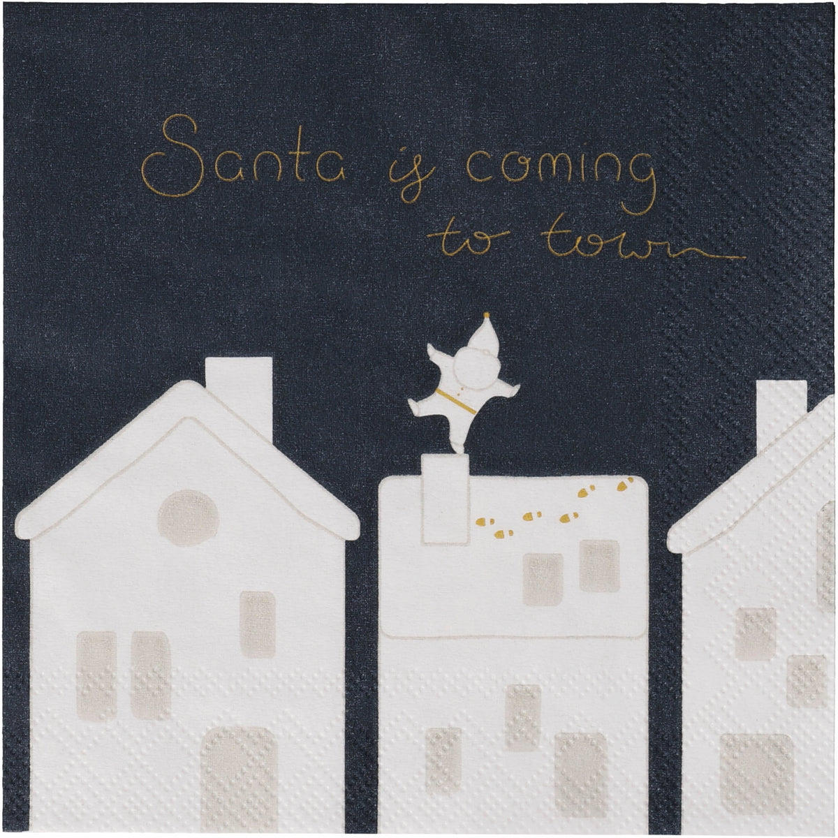 RAEDER DESIGN Cocktailservietten Santa is coming
