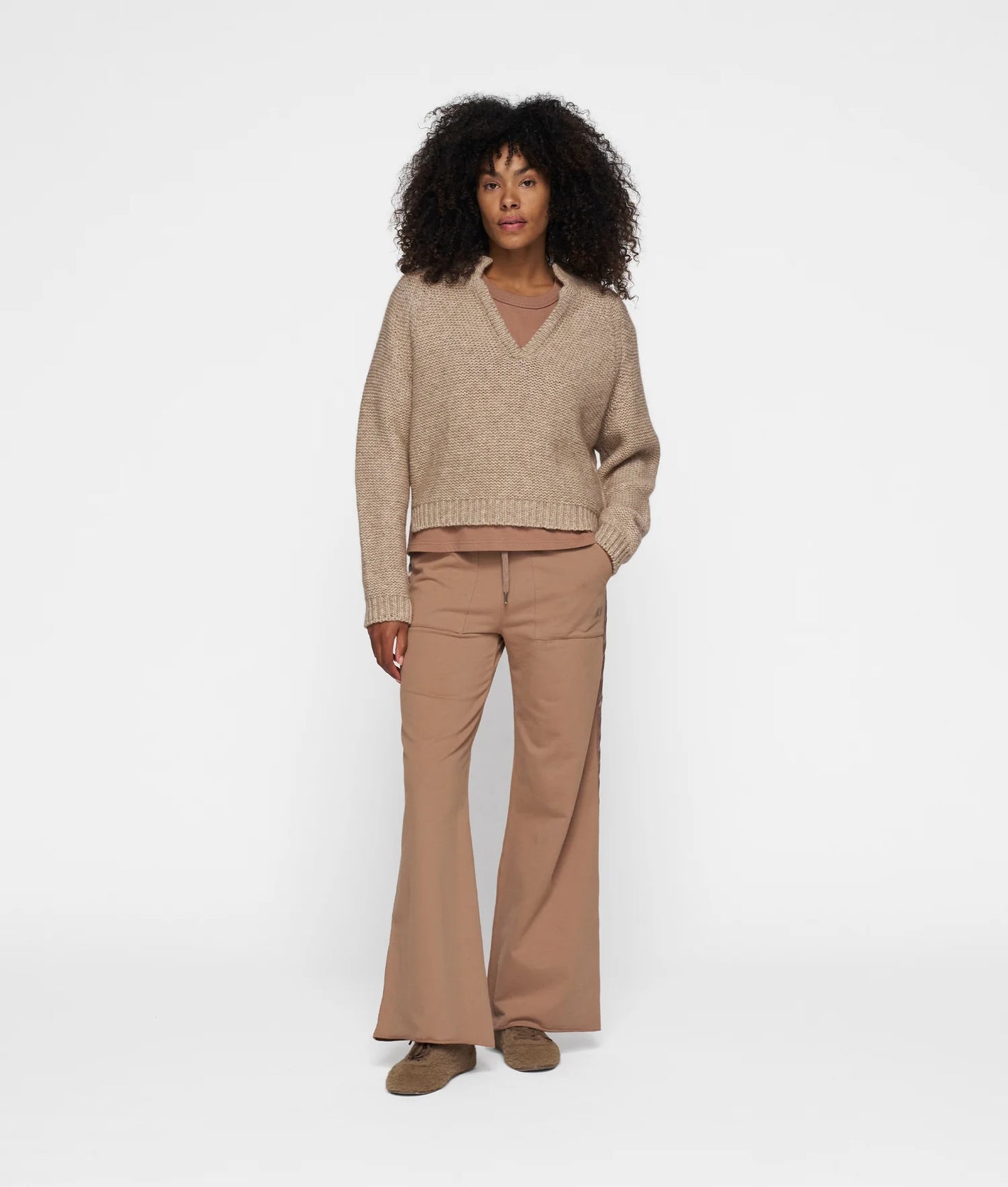 10 DAYS AMSTERDAM Flared Jogger Fudge