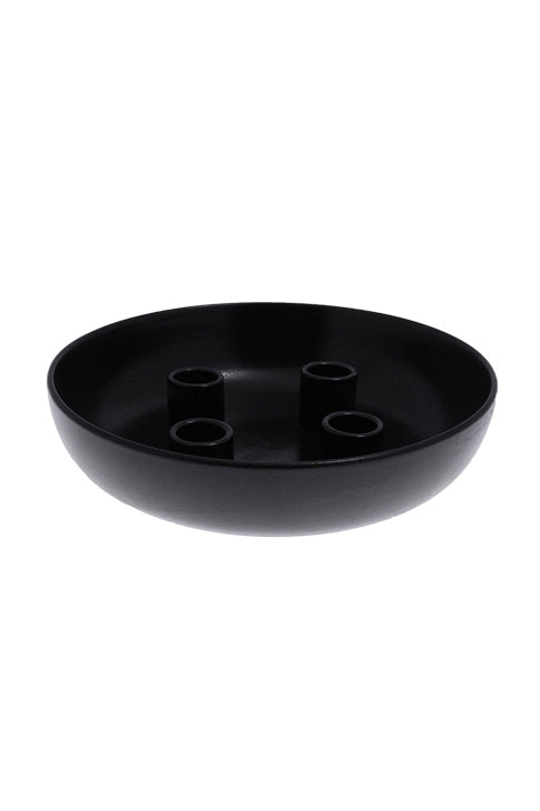 STOREFACTORY Kerzenhalter Granholmen Glossy black