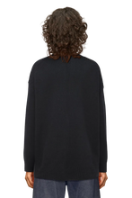 Lade das Bild in den Galerie-Viewer, DRYKORN Strickcardigan Jaydeni Black

