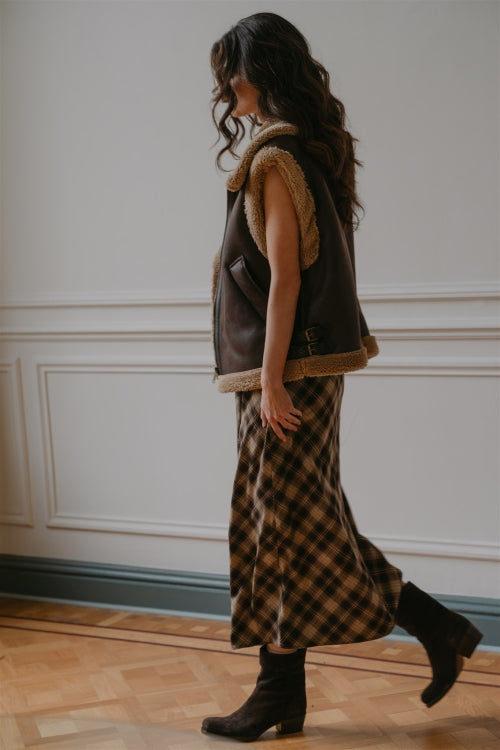 AIMEE THE LABEL HavanaW6 Rock - Brown Check