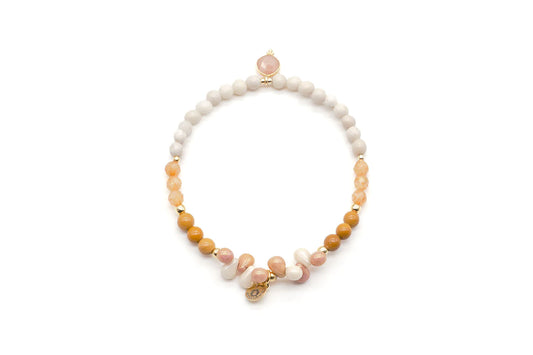SCHMÜCKSTÜCK Armband Drops White New