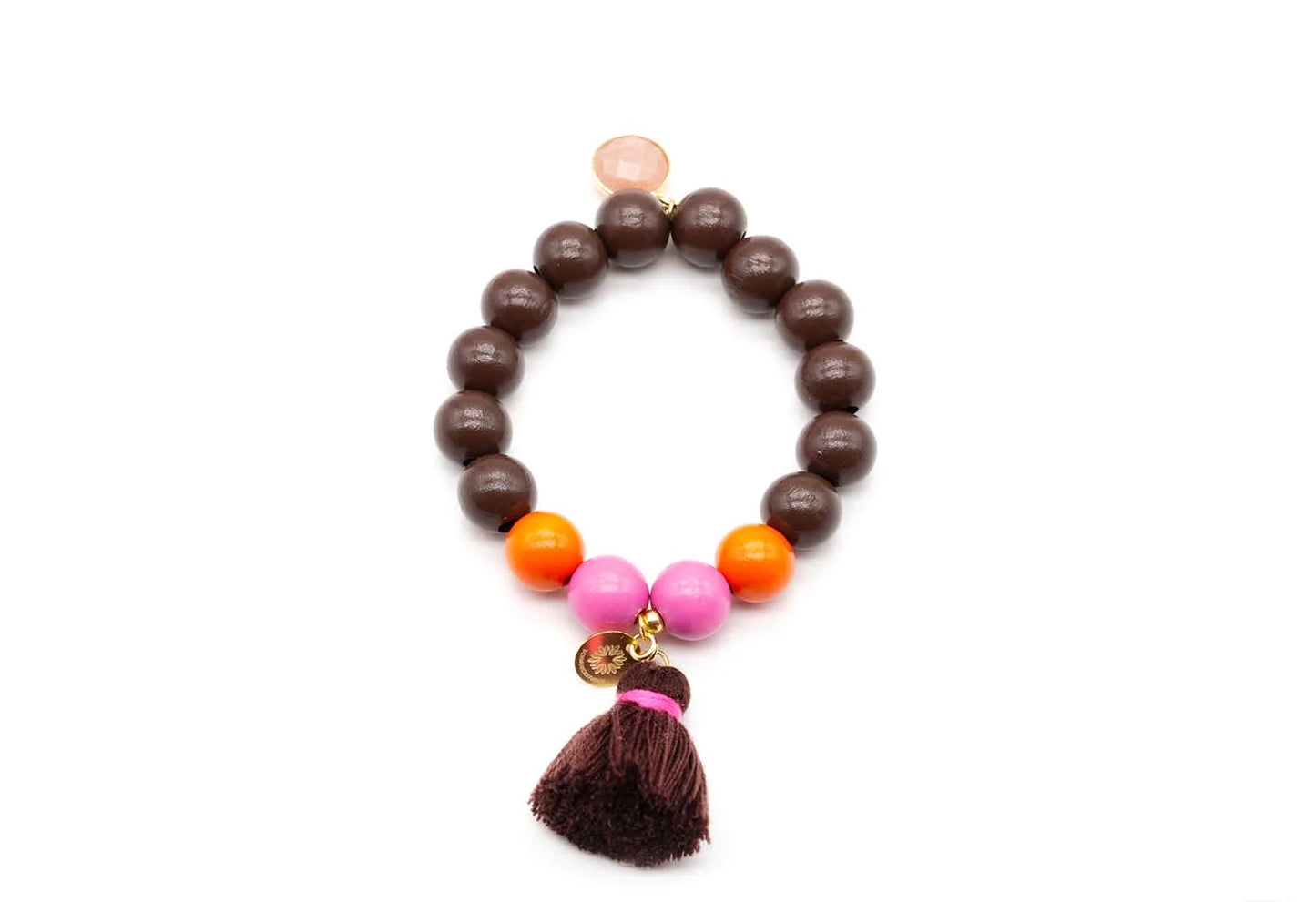 SCHMÜCKSTÜCK Mala Single Armband HD Cocoa