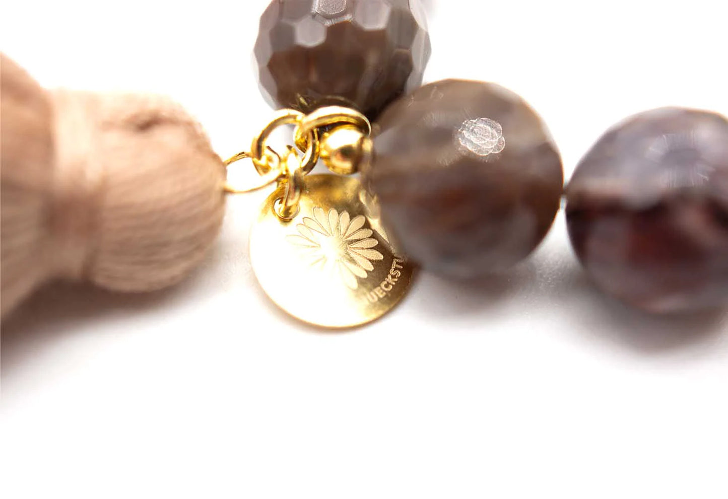 SCHMÜCKSTÜCK Mala Single Armband Macadamia
