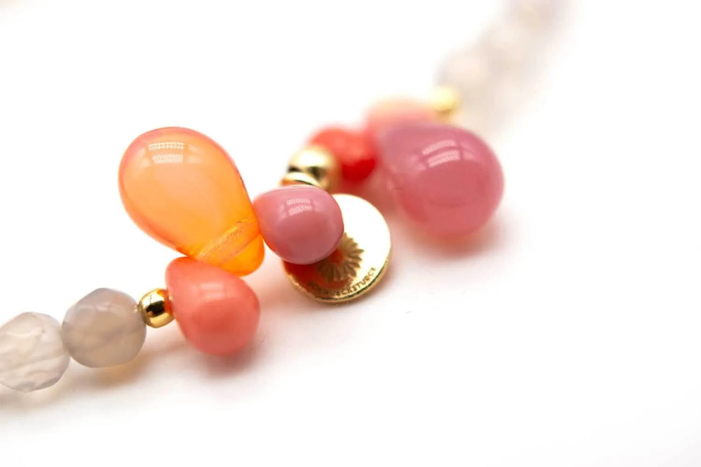 SCHMÜCKSTÜCK Armband Drops Grey Berry
