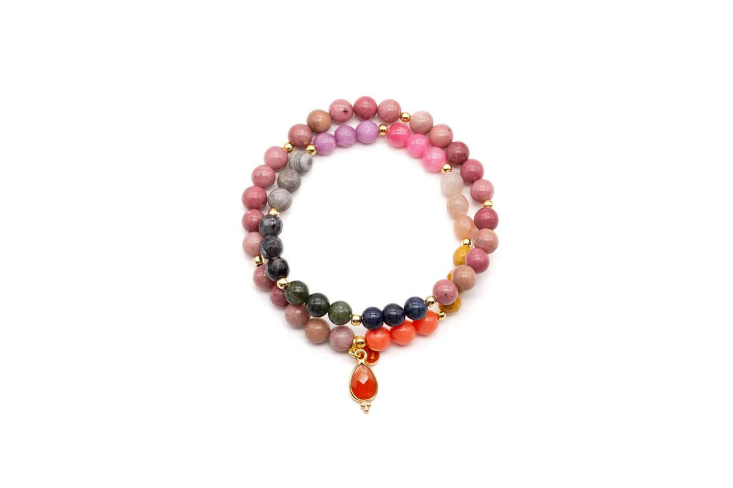 SCHMÜCKSTÜCK Mala Twin Armband Autumn Glow