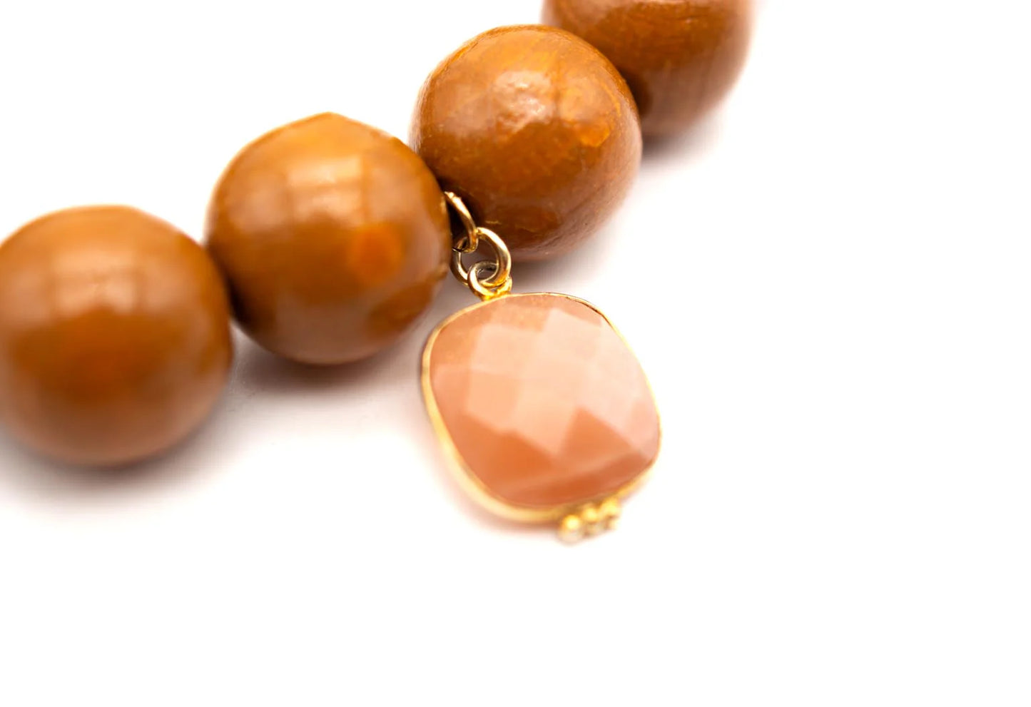 SCHMÜCKSTÜCK Mala Single Armband Caramel