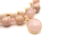Lade das Bild in den Galerie-Viewer, SCHMÜCKSTÜCK Mala Twin Armband Rose Moon
