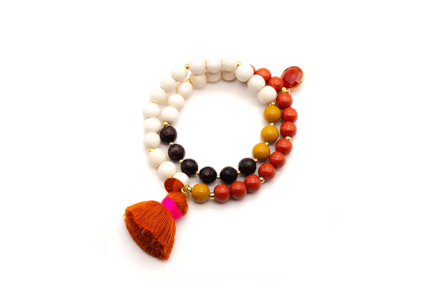 SCHMÜCKSTÜCK Mala Twin Armband Seventies