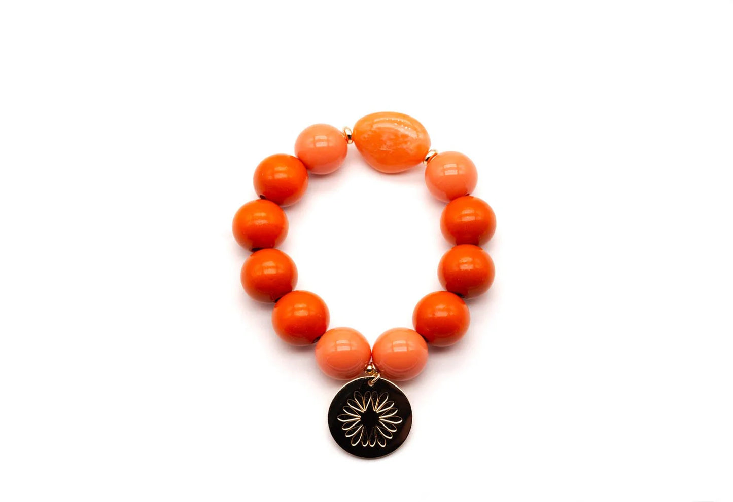 SCHMÜCKSTÜCK Mala Single Armband Sweet Fire