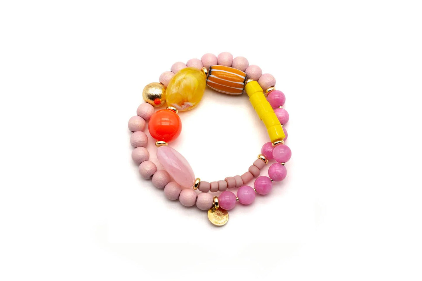 SCHMÜCKSTÜCK Armband Chunky Twin Peace Rose