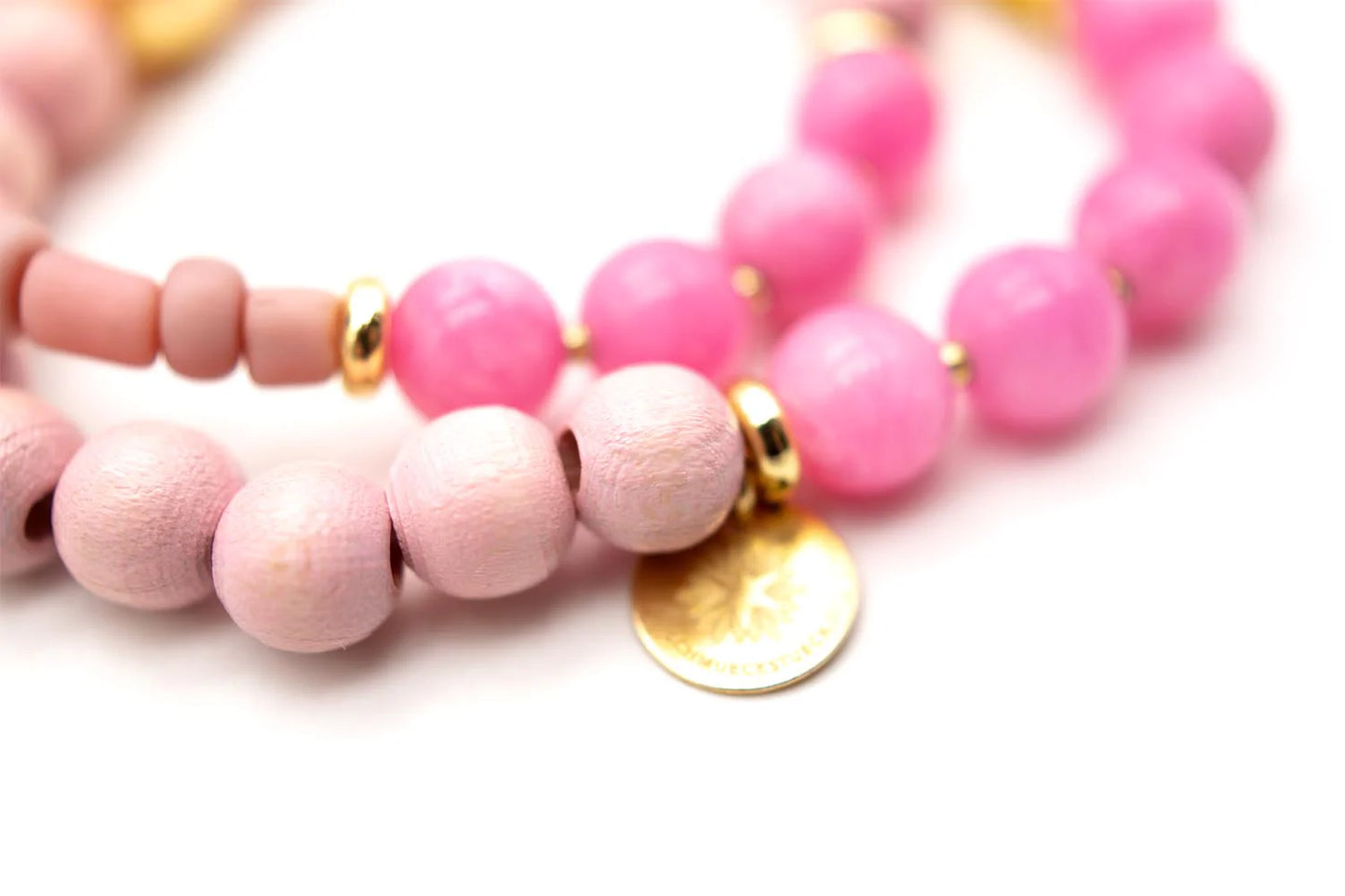 SCHMÜCKSTÜCK Armband Chunky Twin Peace Rose
